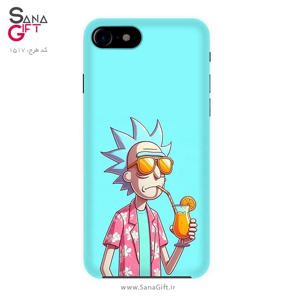 قاب موبایل طرح ریک سانچز تابستونی (Rick And Morty)