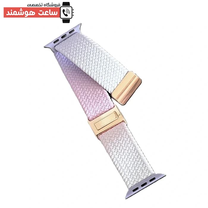 بند اپل واچ کنفی با سگک استیل مگنتی کد 20743 — تصویر ۸