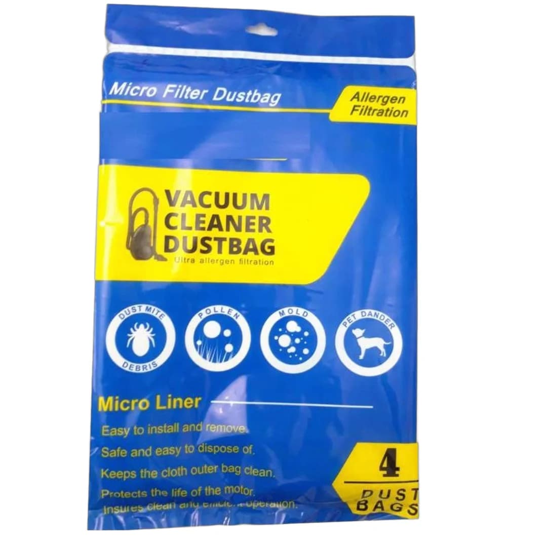 کیسه یکبارمصرف میکروفیلتری (4عددی)جاروبرقی کلترونیک