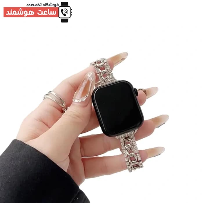 بند اپل واچ دیاموند کارتیر 2025 کد 20739 — تصویر ۷