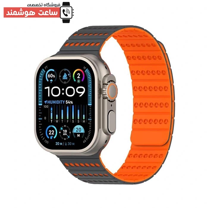 بند اپل واچ سیلیکونی مگنتی 2025 کد 20757 — تصویر ۶
