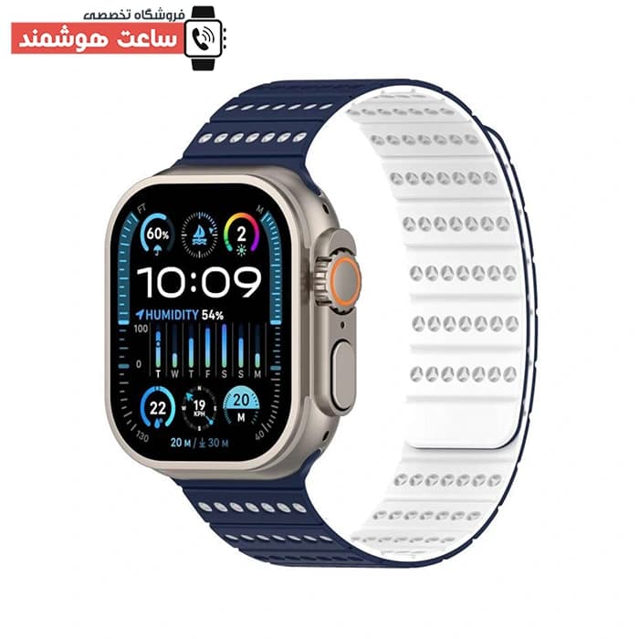 بند اپل واچ سیلیکونی مگنتی 2025 کد 20757 — تصویر ۸
