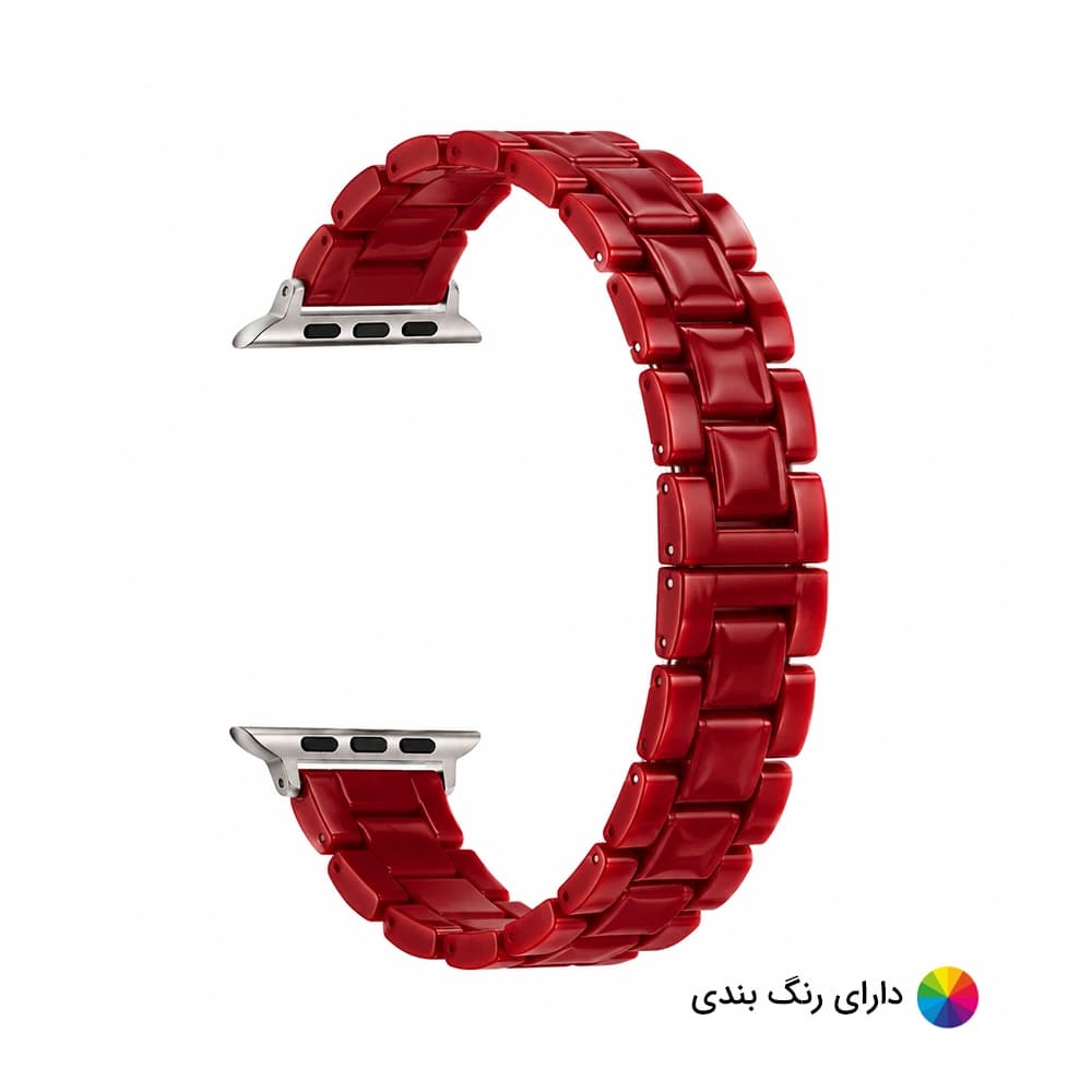 بند اپل واچ رزین پاستیلی ۲ کد 20792