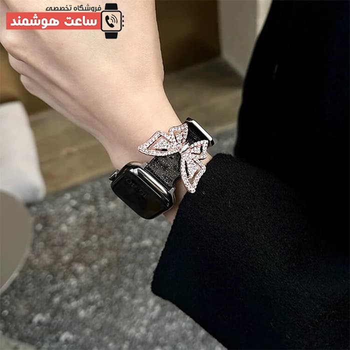 بند اپل واچ شاین استیکر پروانه کد 20794 — تصویر ۶