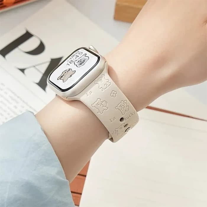 بند اپل واچ سیلیکونی پاپی کد 20795 — تصویر ۲