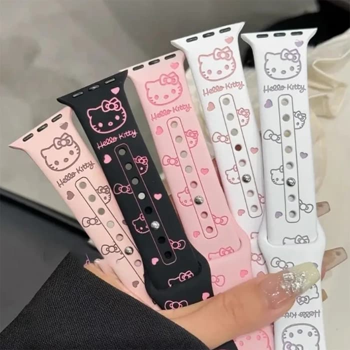 بند اپل واچ سیلیکونی کیتی بلوم کد 20797 — تصویر ۲