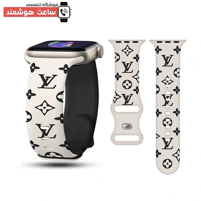 بند اپل واچ سیلیکونی لویی ویتون کد 20804 — تصویر ۷