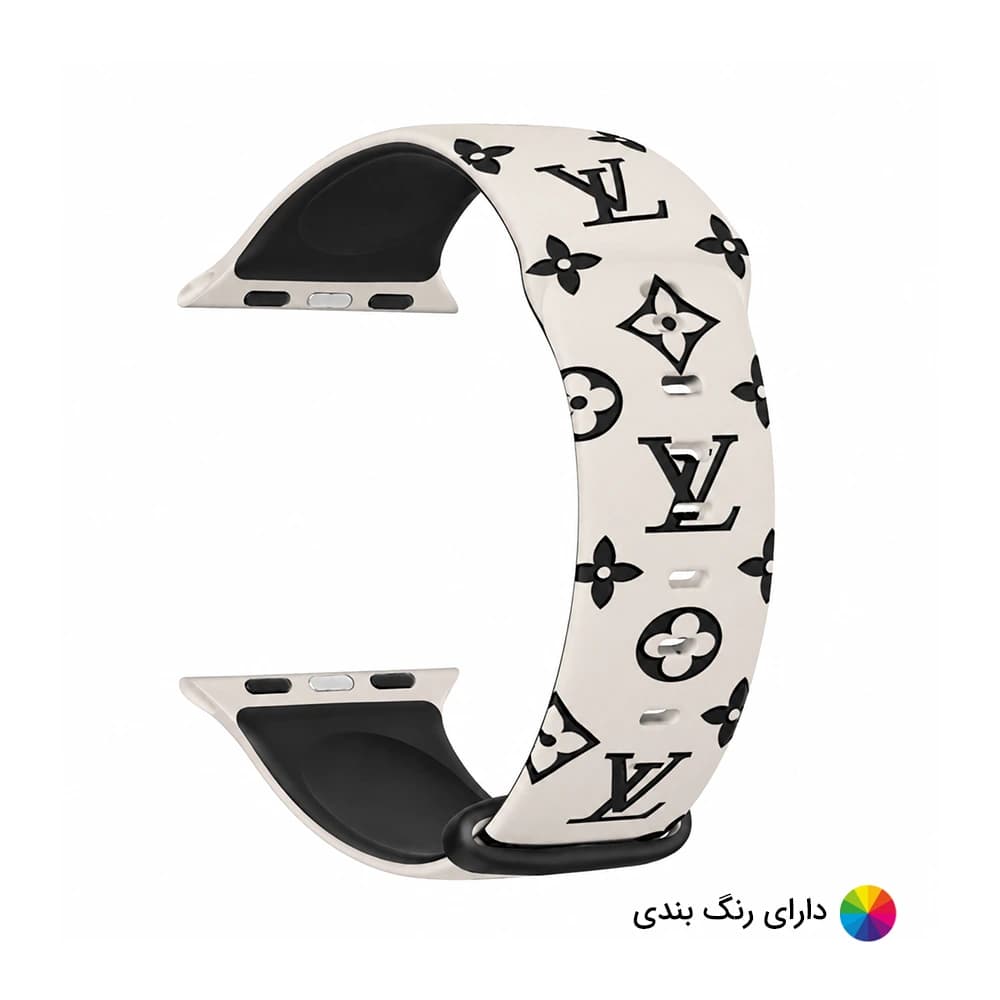 بند اپل واچ سیلیکونی لویی ویتون کد 20804