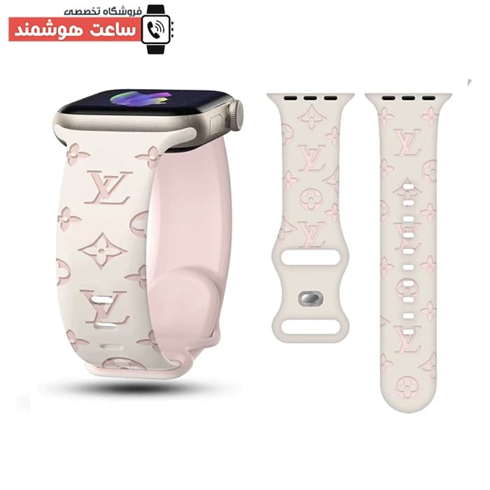 بند اپل واچ سیلیکونی لویی ویتون کد 20804 — تصویر ۶