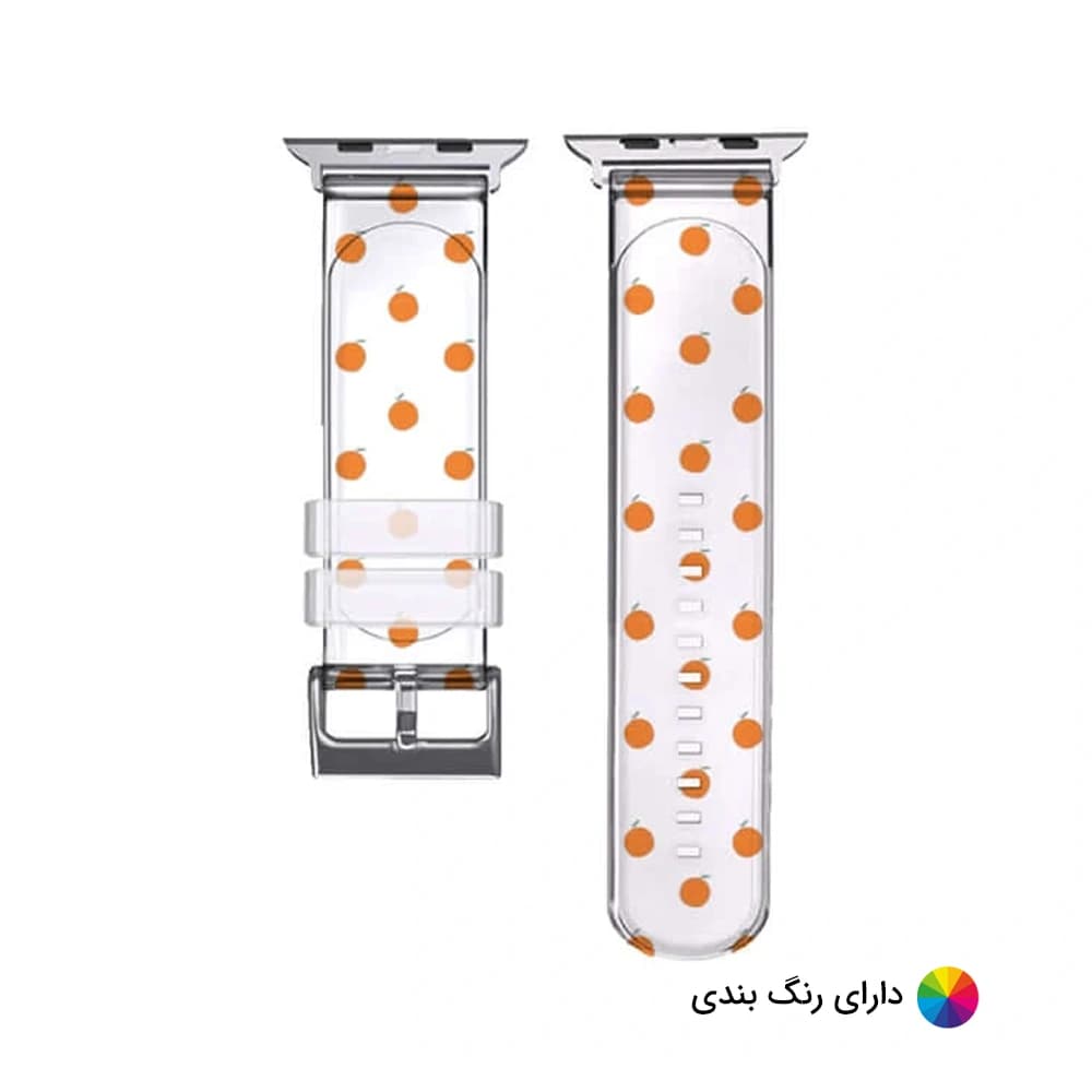 بند اپل واچ پلاستیکی پالت میوه کد 20805