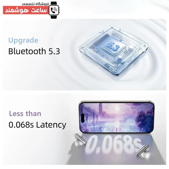 ایرپاد شیائومی کیو سی وای QCY Ailybuds Clear — تصویر ۸