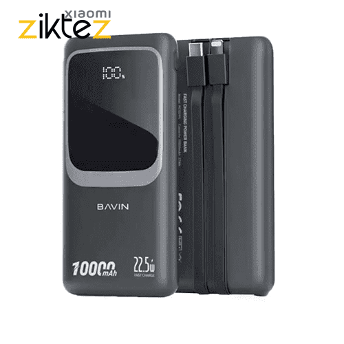 پاوربانک 10000 باوین 22.5 وات Bavin PC1029S (اورجینال ارسال فوری)