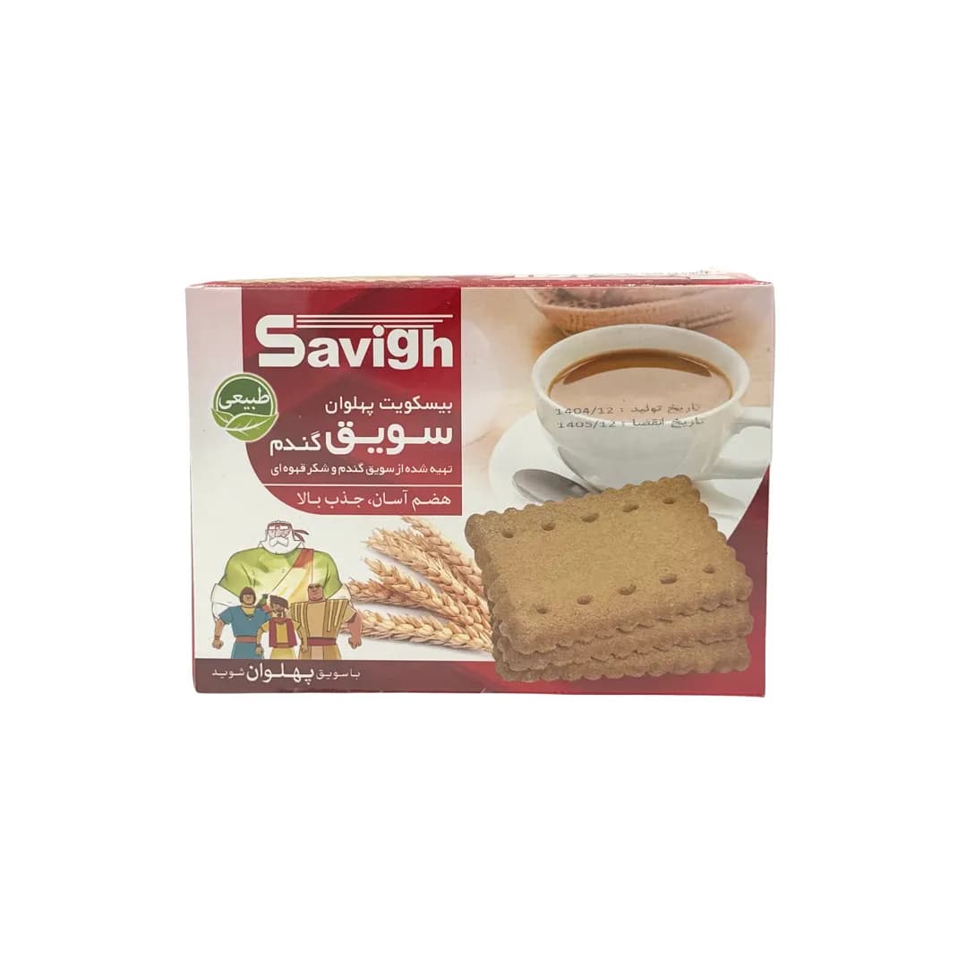 بیسکوییت پهلوان گندم 260 گرمی