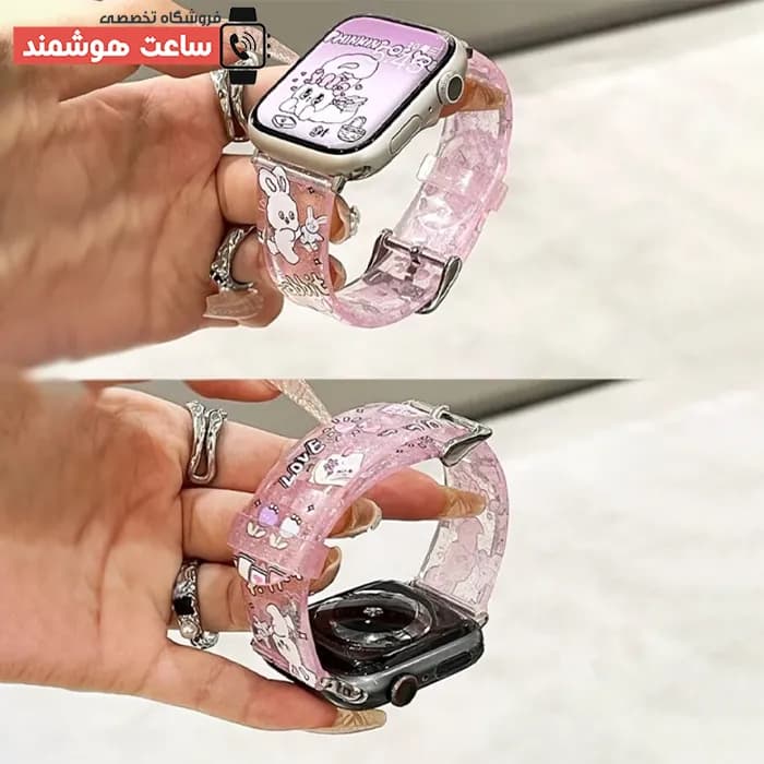 بند اپل واچ پلاستیکی رابی کد 20814 — تصویر ۴