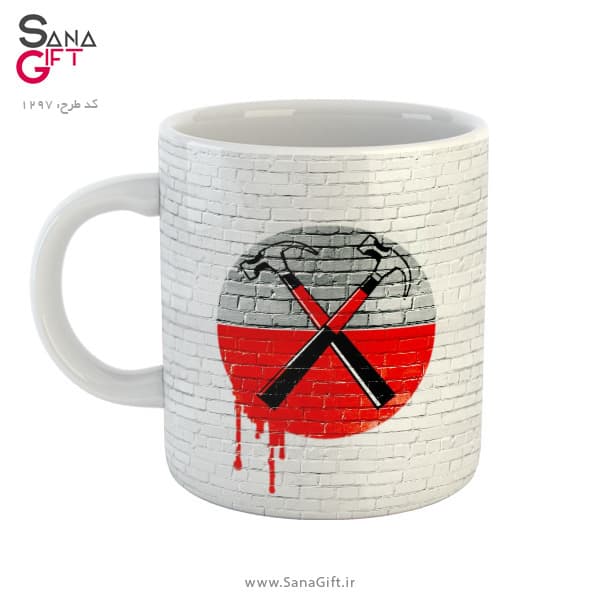 لیوان طرح Pink Floyd – The Wall — تصویر ۲