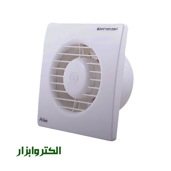 هواکش خانگی 10 سانت 2450 دور دمنده مدل آکسی