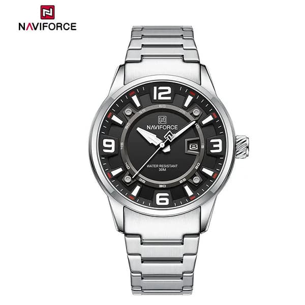 ساعت مردانه نیوی فورس Naviforce NF8044 (در هفت رنگبندی) — تصویر ۳