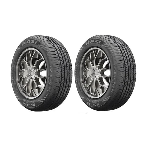 لاستیک خودرو رازی تایر مدل RG414 سایز 185/65/14- تولید سال 2025 دو حلقه