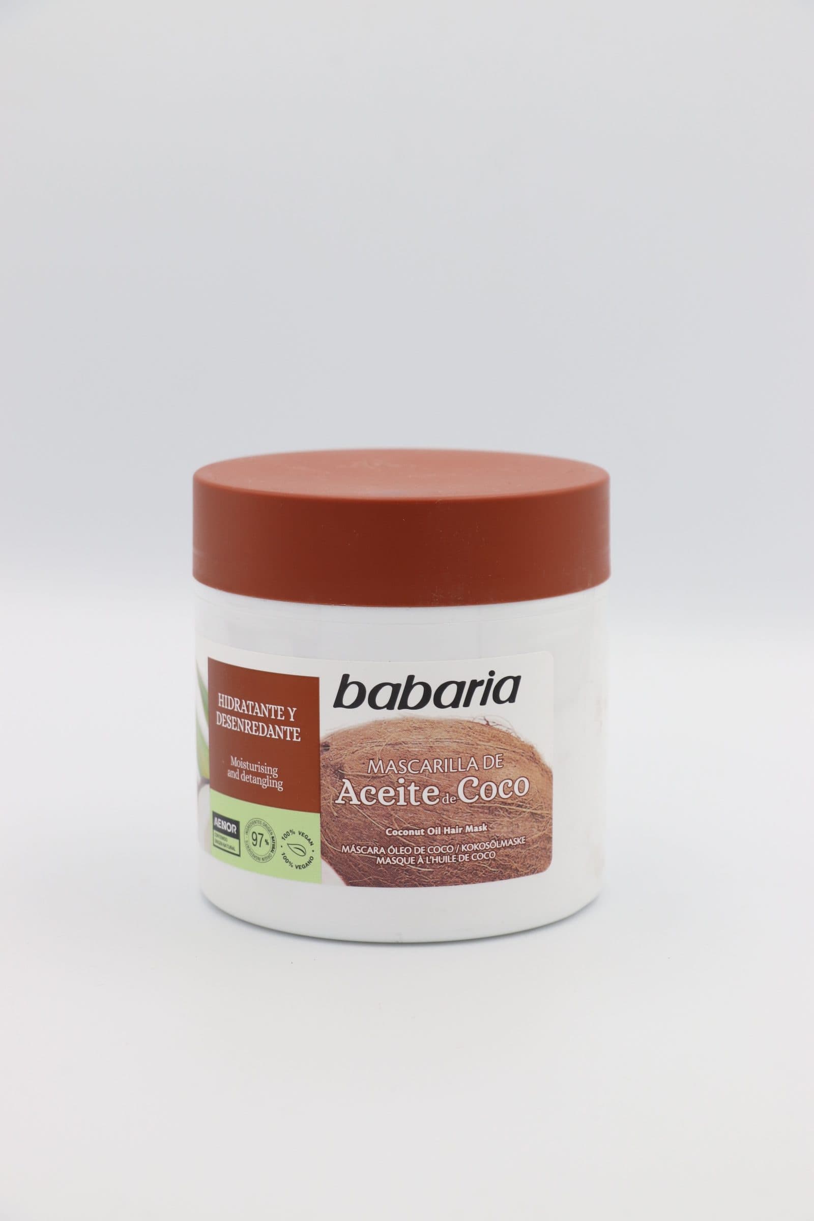 ماسک مو باباریا روغن نارگیل 400 میل