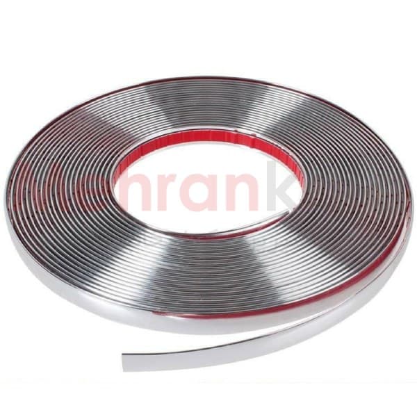 زه لاستیک شیشه خودرو اتوموتیو مدل Chrome Trim سایز 16MM – طول 4 متر