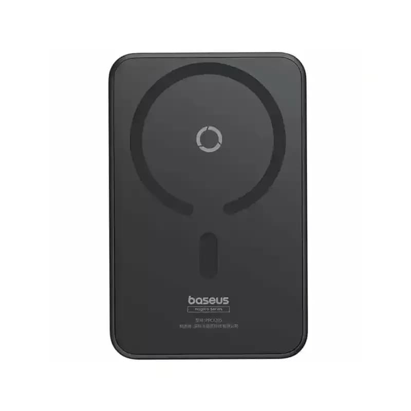 پاور بانک بی سیم مگنتی باسئوس مدل Magnetic Wireless 20w با ظرفیت 5000 میلی‌آمپر ساعت — تصویر ۶