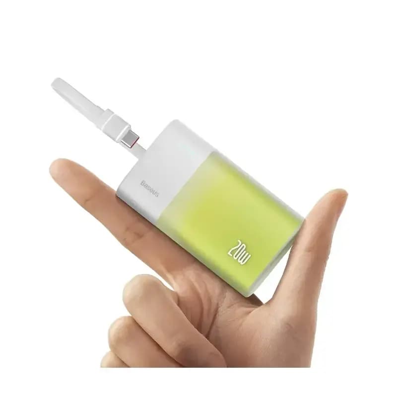 پاوربانک باسئوس مدل Baseus Popsicle USB-C 20W با ظرفیت 5200 میلیآمپر ساعت — تصویر ۴