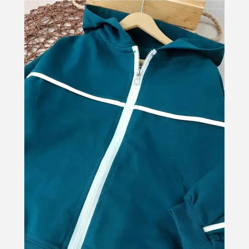 سویشرت شلوار مینیمال بچگانه دورس پنبه پاییزه سایز 2 تا 9 سال — تصویر ۵