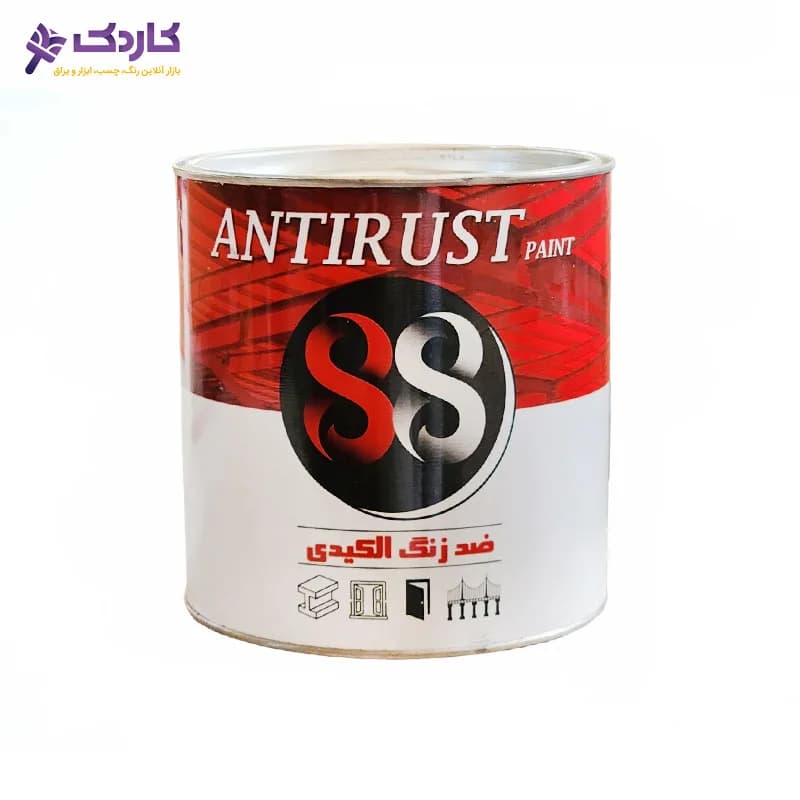 ضد زنگ طوسی 4 کیلویی آیسان مدل 88