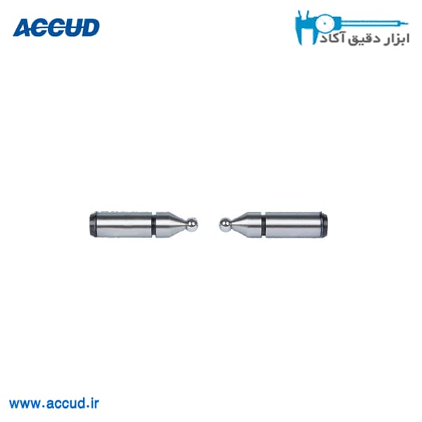 فک(جفت) میکرومتر دنده سایز 1 میلیمتر Accud (اکود با گارانتی شرکتی) مدل 345-000-01