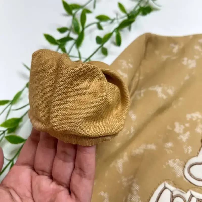 ست پاییزه بچگانه بلوز دورس و شلوار جین نیم بگ — تصویر ۷