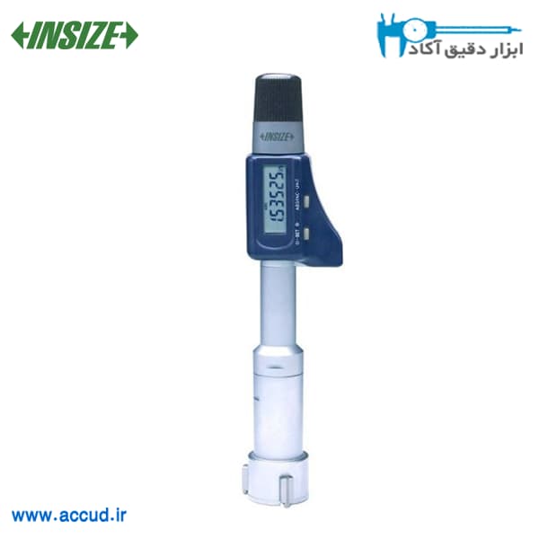 میکرومتر دیجیتال داخل سه فک 12-6 میلی متر INSIZE (با گارانتی رسمی شرکت اینسایز) مدل 3127-123 — تصویر ۲