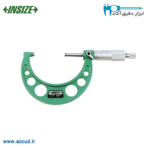 میکرومتر خارج سنج اینچی 10-9 اینچ INSIZE (با گارانتی رسمی شرکت اینسایز) مدل 3203-10