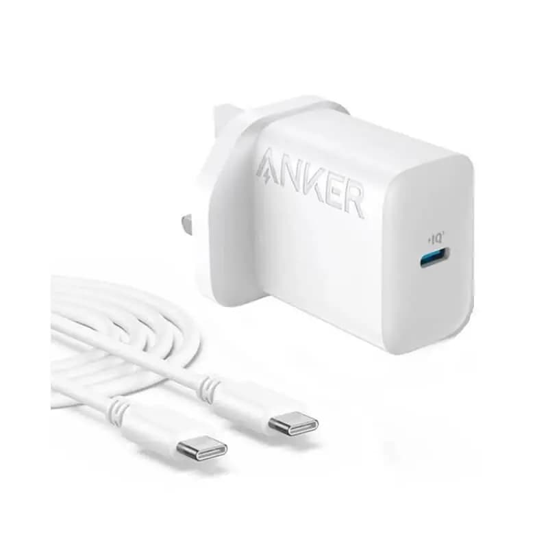 شارژر دیواری انکر مدل Anker B2347 با توان خروجی 20 وات به همراه کابل Type-C — تصویر ۵