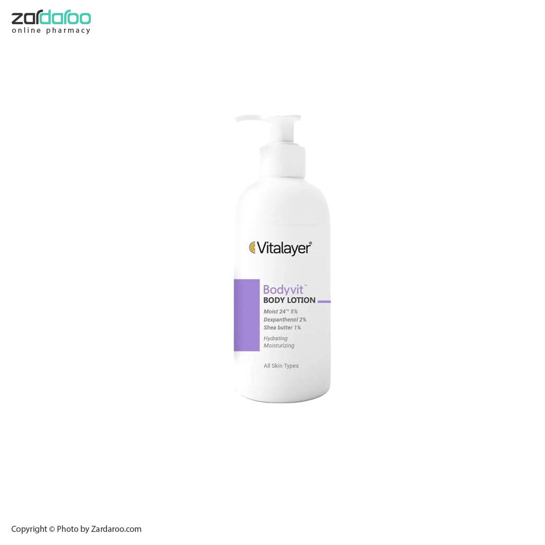 لوسیون بدن بادی ویت 500 میلی لیتر ویتالیر Vitalayer