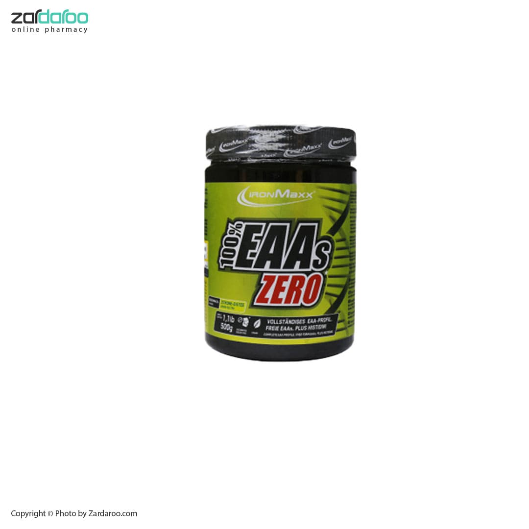 پودر ایی ای ای 100% زیرو 500 گرمی آیرون مکس Ironmax