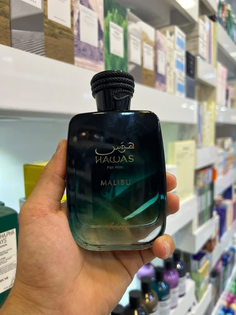 ادکلن مردانه هوس مالیبو رصاصی Rasasi Hawas malibu for Him