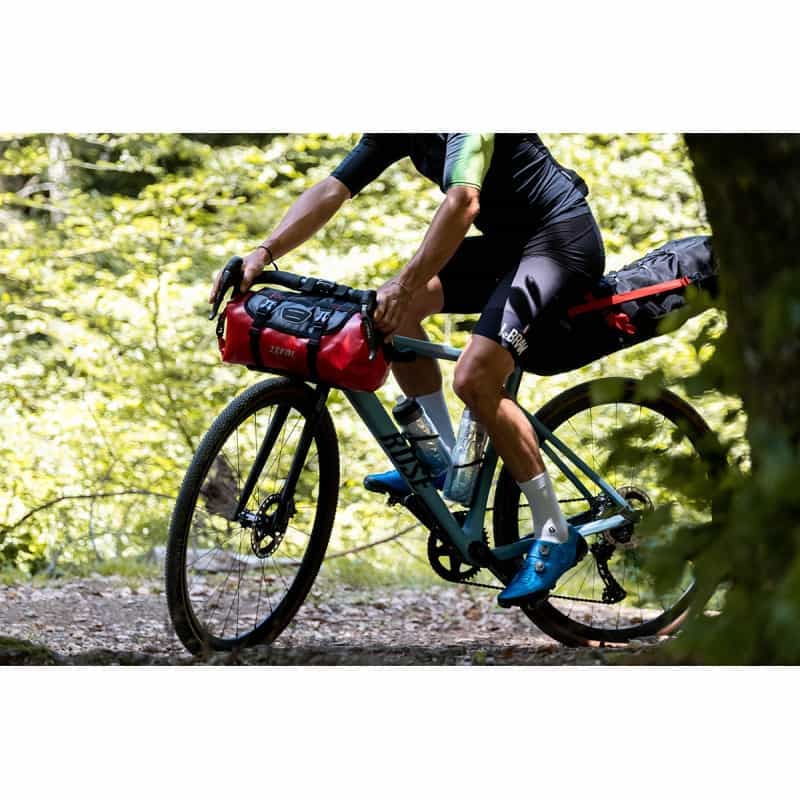کیف جلو فرمان دوچرخه زفال مدل Z ADVENTURE F10 قرمز — تصویر ۶