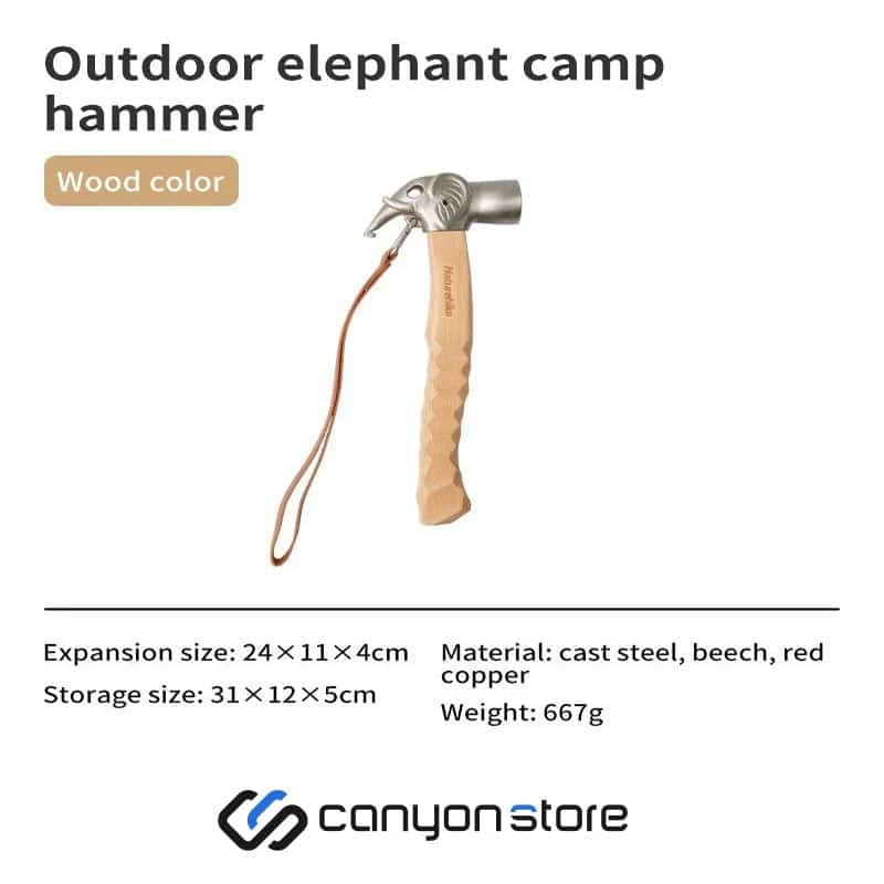 چکش کمپینگ نیچرهایک مدل ELEPHANT SHAPE CNH22ZP022 — تصویر ۶