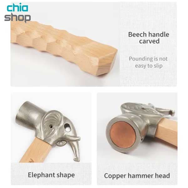 چکش کمپینگ نیچرهایک مدل ELEPHANT SHAPE CNH22ZP022 — تصویر ۱۱