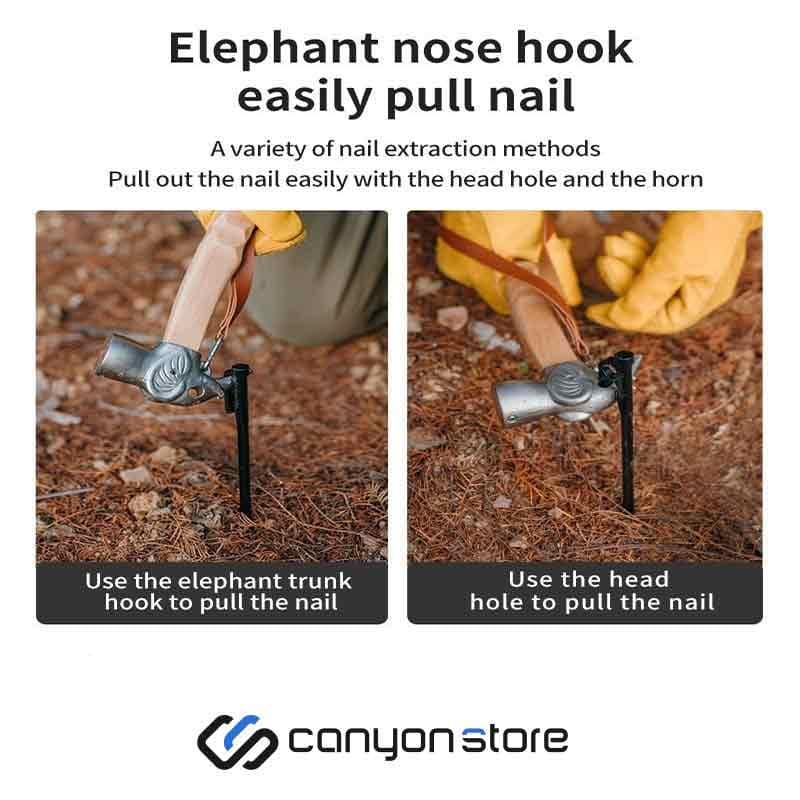 چکش کمپینگ نیچرهایک مدل ELEPHANT SHAPE CNH22ZP022 — تصویر ۳