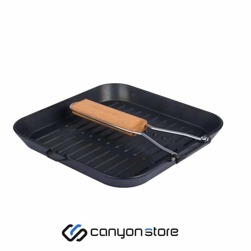 ماهیتابه ذغالی لایف کمپ مدل 45835 — تصویر ۶