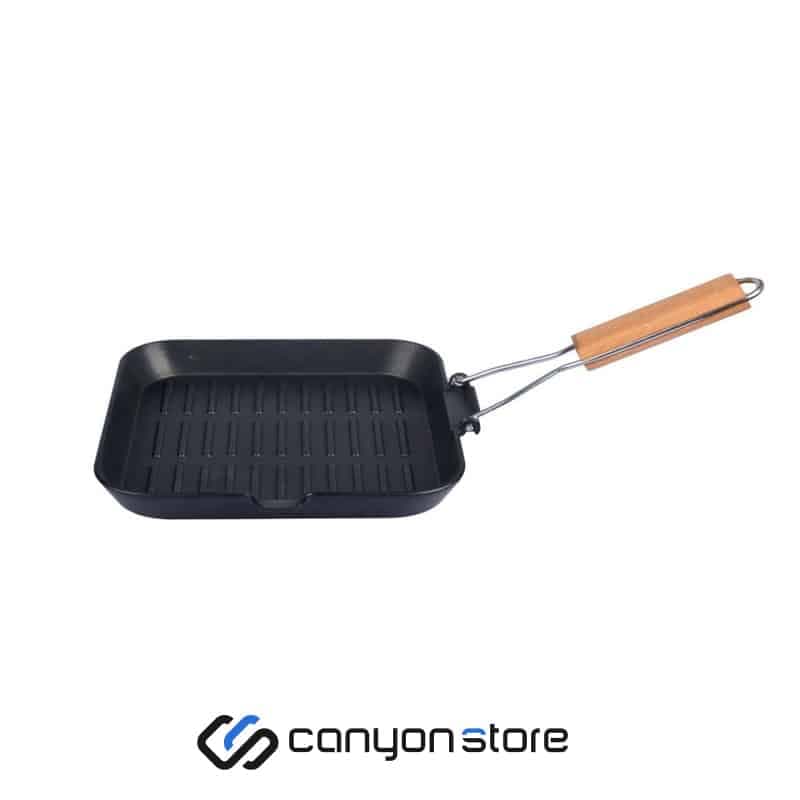 ماهیتابه ذغالی لایف کمپ مدل 45835 — تصویر ۳