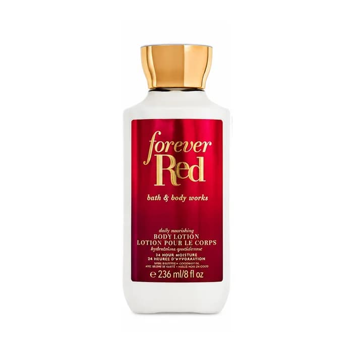 لوسیون بدن بس اند بادی ورکز bath & body works lotion مدل forever resd — تصویر ۲