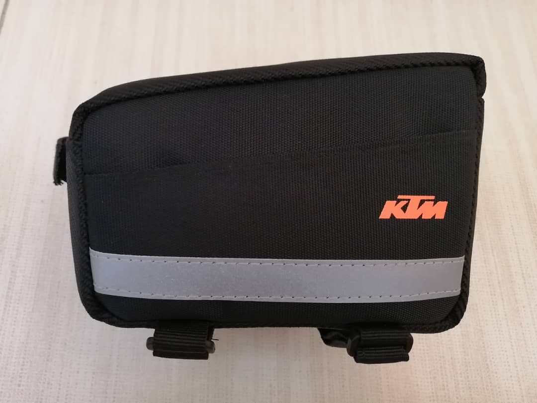 کیف روی تنه دوچرخه KTM مشکی-نارنجی