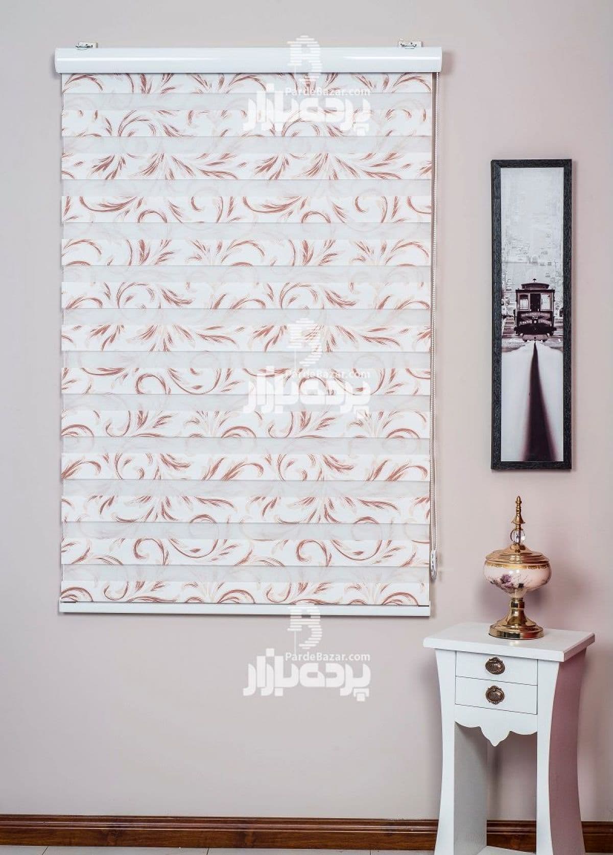 پرده زبرا تک سایز DZ1063 V-01