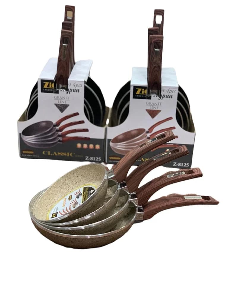سرویس ماهیتابه زیو مدل Z-8125 در 3رنگ ‏(AR) — تصویر ۴