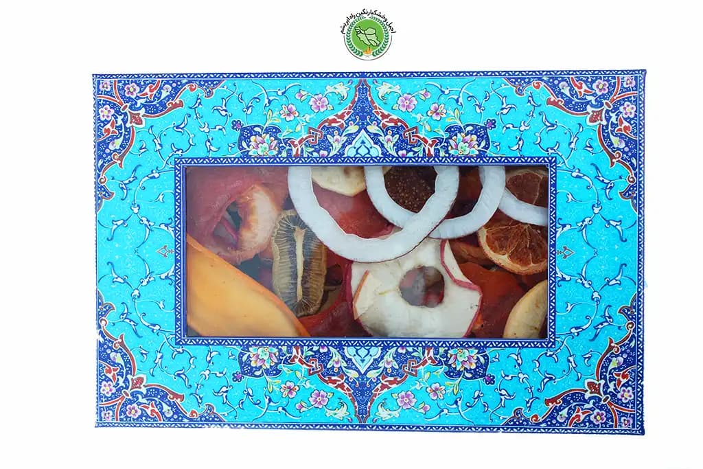 میوه خشک جعبه کادویی مینا — تصویر ۲