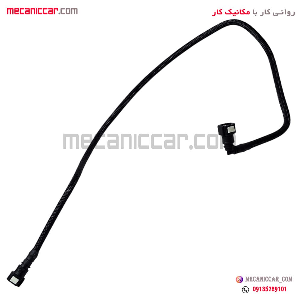 شیلنگ (لوله ) بنزین ریل سوخت پارس xum (elx) مدل 94 به بالا تپش صنعت