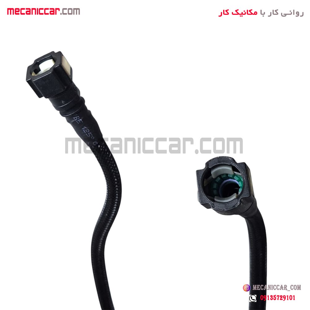 شیلنگ (لوله ) بنزین ریل سوخت سمند ملی و دنا ef7 تپش صنعت — تصویر ۴