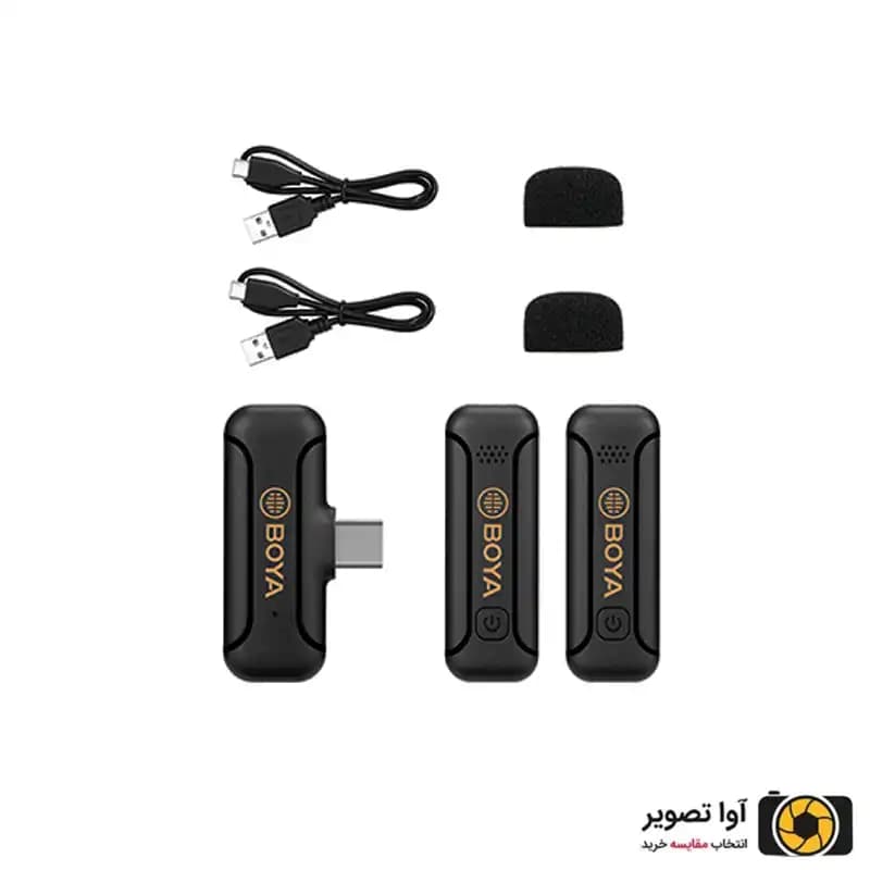 میکروفون بی سیم بویا BOYA BY-WM3T2-U2 — تصویر ۲